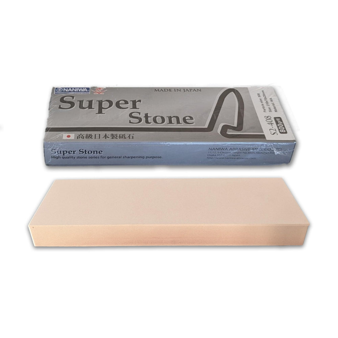 Sanelli Ambrogio, Naniwa Super Stone, professioneller Messerschärfer, mittlere Körnung #800, ideal z