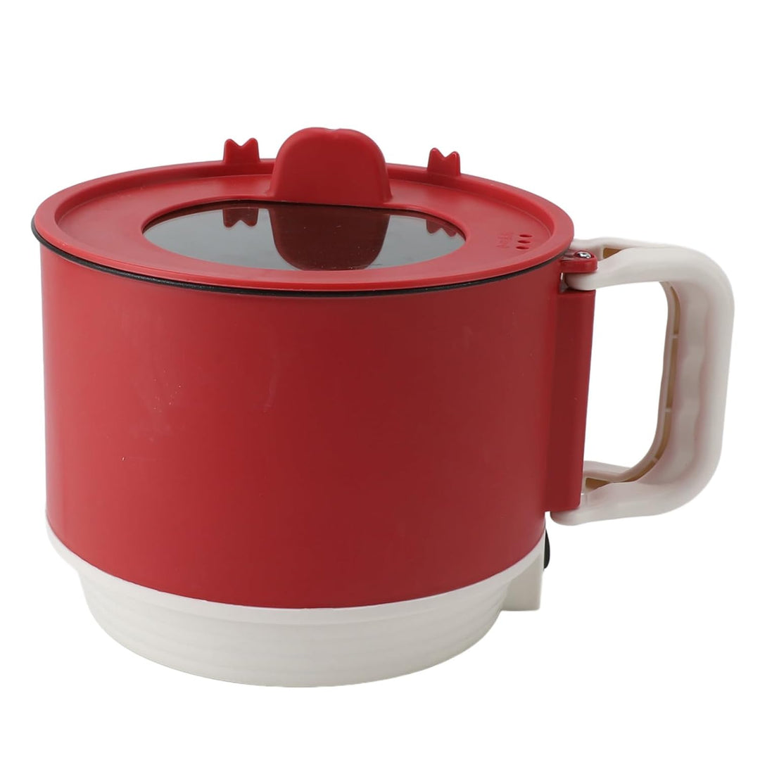 Tragbarer Elektrischer Kochtopf, Multifunktionaler Kleiner Antihaft-Kocher, 1,8 L Fassungsvermögen,