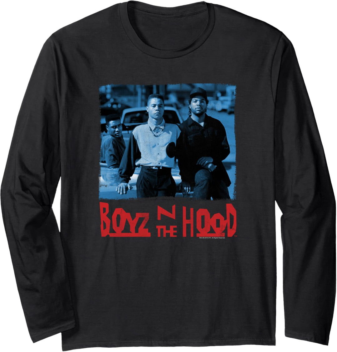 Boyz n the Hood Rot und Blau Langarmshirt