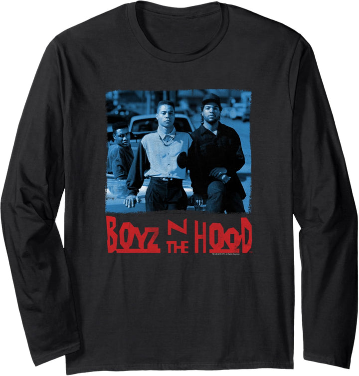 Boyz n the Hood Rot und Blau Langarmshirt