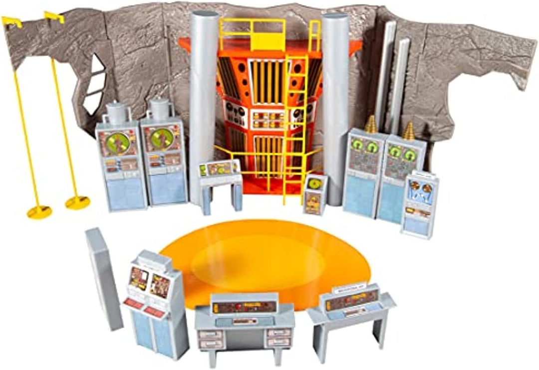 McFarlane Retro Playset Batman 66 Batcave, 15730, Mehrfarbig
