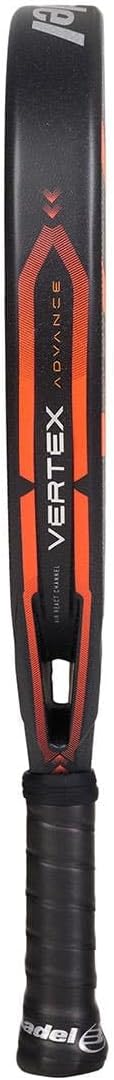 Bullpadel Vertex Advance 2026 Padelschläger, Carbonfaser, Schwarz, Grösse L, Diamantform, für fortge