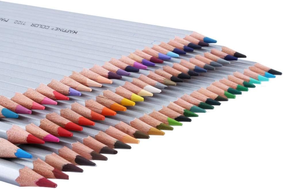 72 Buntstifte Professional Oil Base Buntstifte Set für Kunstzeichnungen Skizze Geeignet für Erwachse