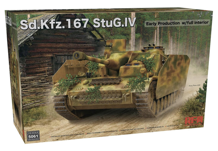 RYE FIELD MODEL 5061 Sd.Kfz.167 StuG.IV Early Production -full interior Massstab 1:35 - Modellbau