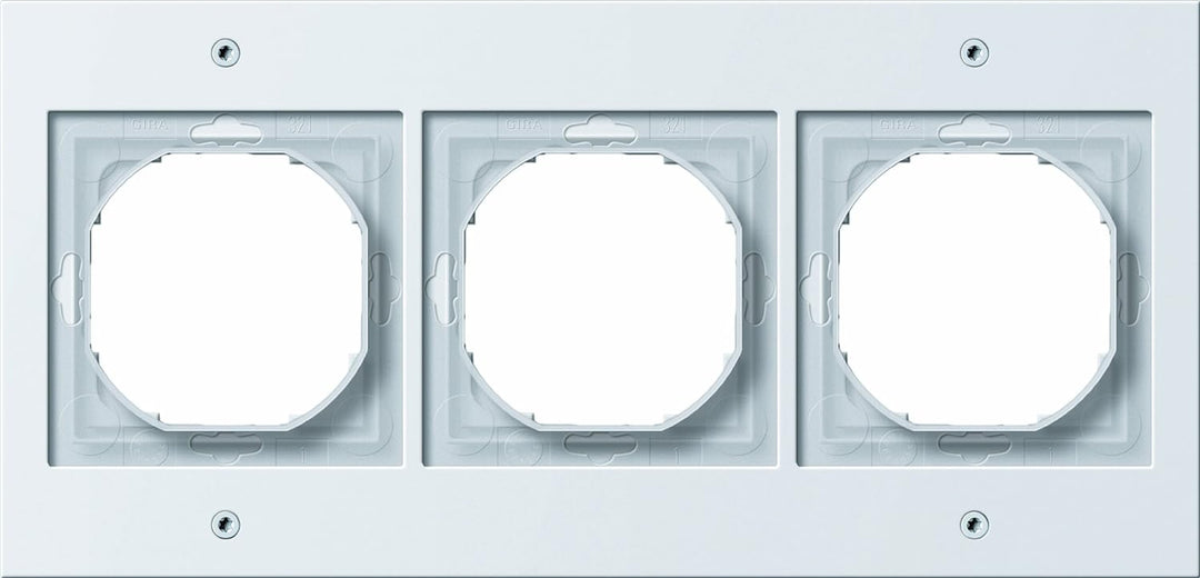 Gira Rahmen 021366 3fach TX_44 (WG UP) reinweiss