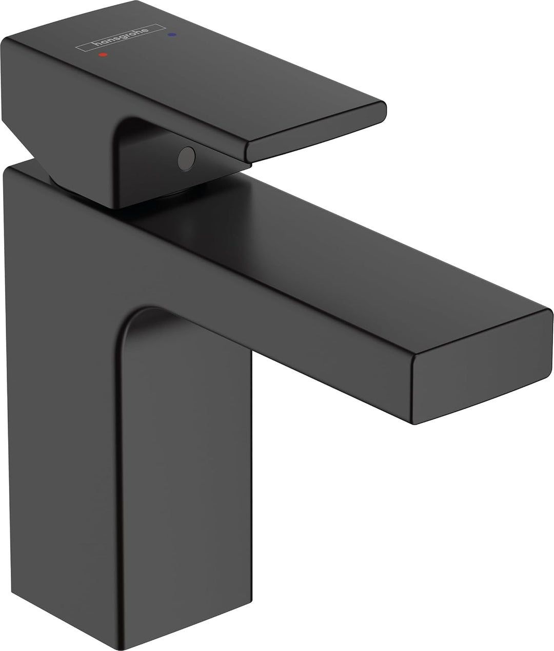 hansgrohe Vernis Shape - Waschtischarmatur ohne Ablauf, Wasserhahn Bad mit Auslauf Höhe 100 mm, Misc