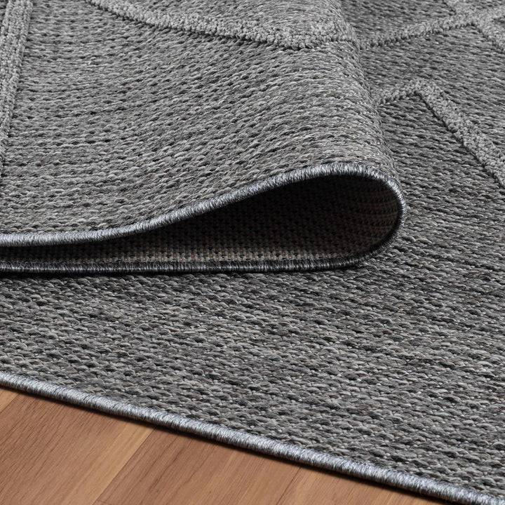 HomebyHome In&amp; Outdoor Teppich Wetterfest, Beige 80x150 cm Teppich Küche, Waschbarer Küchenläufer Fl