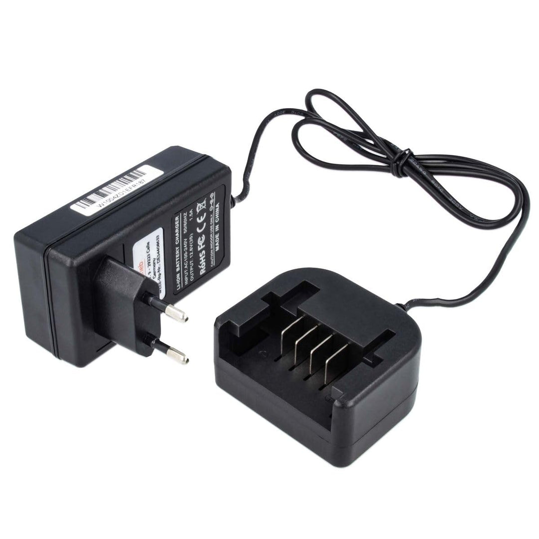 Ladegerät kompatibel mit Black & Decker Li-Ion Werkzeug-Akkus BDCD112, LBXR1512-12.6V 1.5A 10.8-12.6
