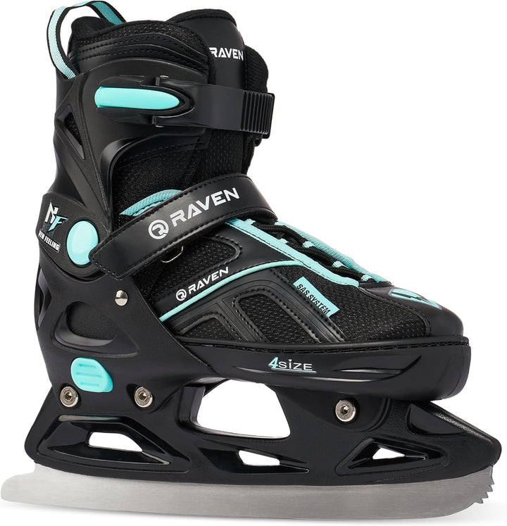 RAVEN Pulse Inline Skates Inliner für Kinder und Erwachsene OPTIONAL 2in1 mit Schlittschuhen verstel