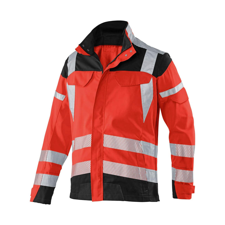KÜBLER Workwear KÜBLER REFLECTIQ Arbeitsjacke PSA 2 warnrot/schwarz warnrot/schwarz 98, warnrot/schw