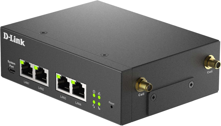D-Link DWM-314-G 5G M2M VPN Router (Robuster Industrie 5G NR Router, Dual-SIM, IoT Gateway, Remote M