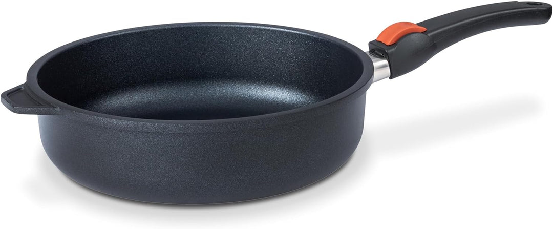 SKK 23614 Titan Induction, Guss-Schmorpfanne ø 26cm, antihaft-beschichtete Pfanne, induktionsgeeigne