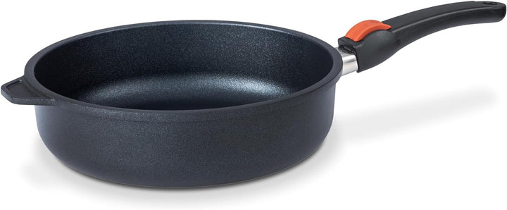 SKK 23614 Titan Induction, Guss-Schmorpfanne ø 26cm, antihaft-beschichtete Pfanne, induktionsgeeigne