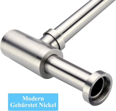 Design Siphon für Waschbecken & Waschtisch, Keymark Messing Syphon Sifon Universal Designsiphon, Bad