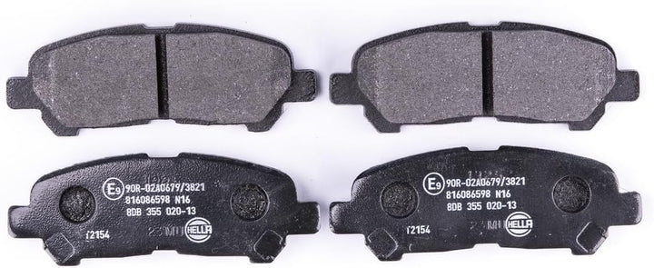HELLA PAGID 8DB 355 020-131 Bremsbelagsatz - T2154 - Dicke/Stärke: 15.2mm - Bremssystem: Akebono - n