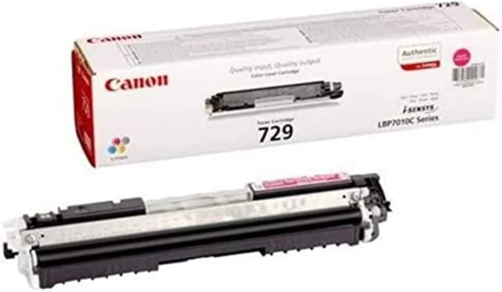 Canon 729 M original Toner Magenta für ISensys Laserdrucker Magenta Toner Cartridge, Magenta Toner C
