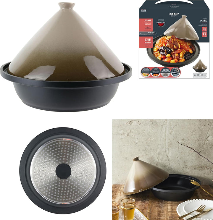 Induktion Tajine, Taupe