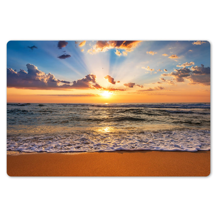 KitchenYeah© Platzsets Abwaschbar 6-Teilig 45x30 cm Tischsets Platzdeckchen rutschfeste Platzset Unt