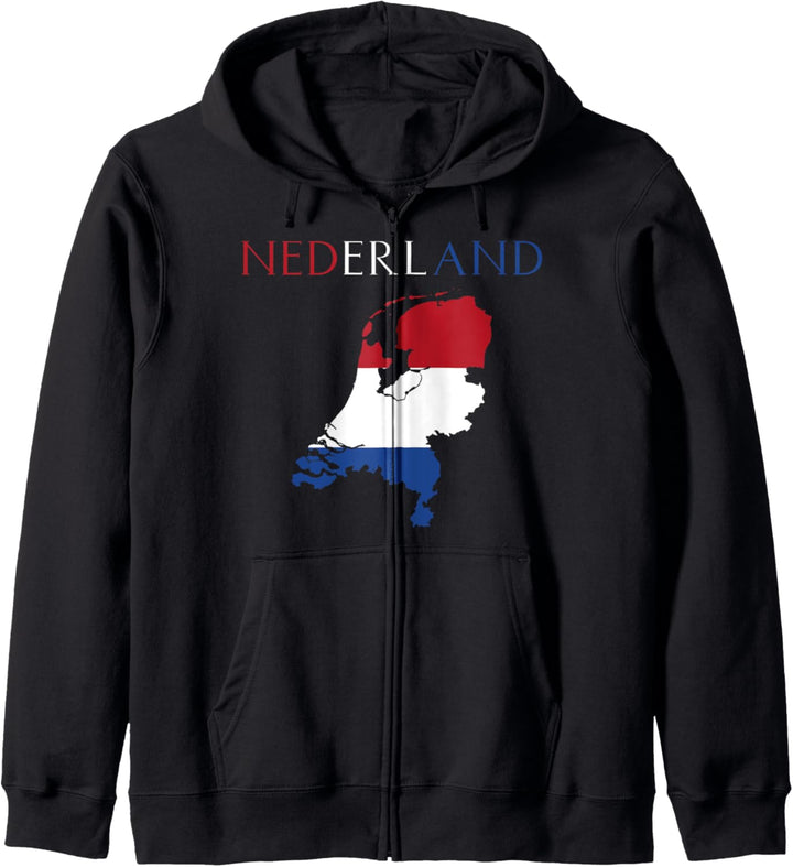 Niederlande Nederland Holland Silhouette Kapuzenjacke