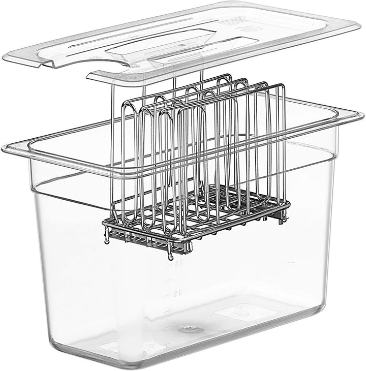 LIPAVI C5L-AP Deckel für den LIPAVI C5 Sous-Vide Behälter, hergestellt für den Anova Precision Coupl