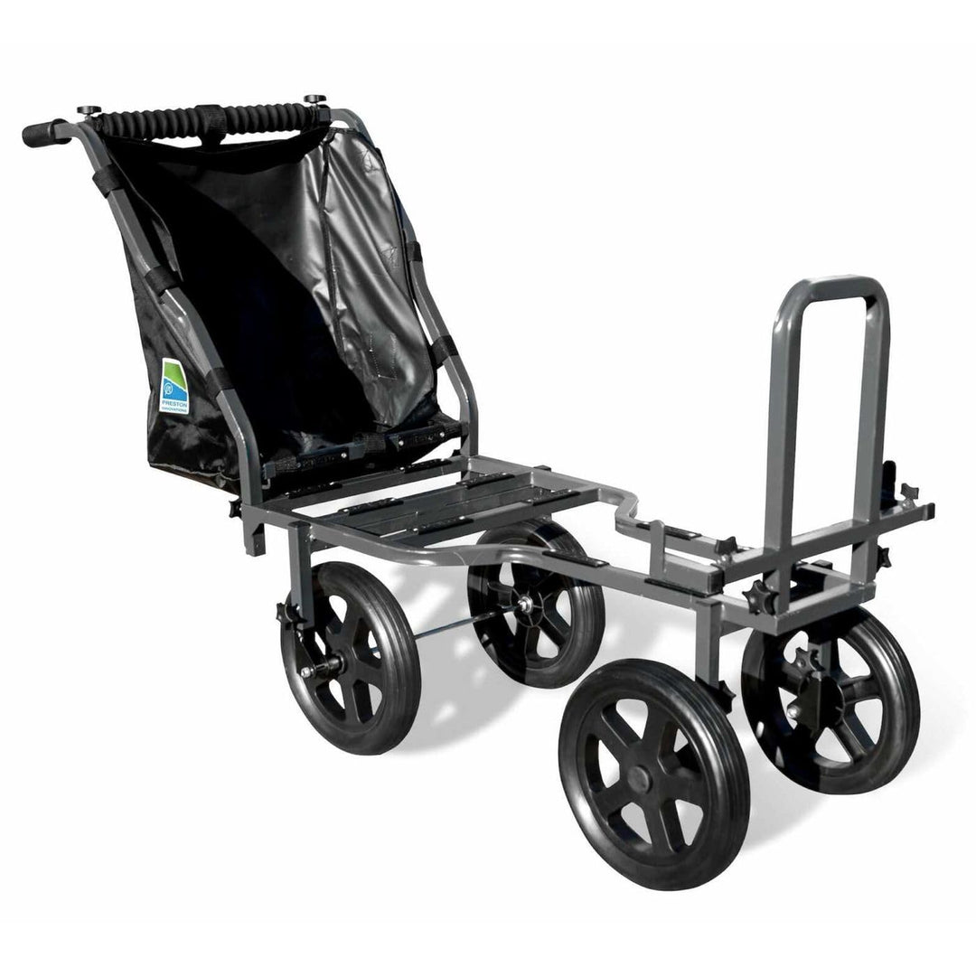 Preston Four Wheeled Shuttle - Transportkarren, Karren zum Transportieren von Angelzubehör