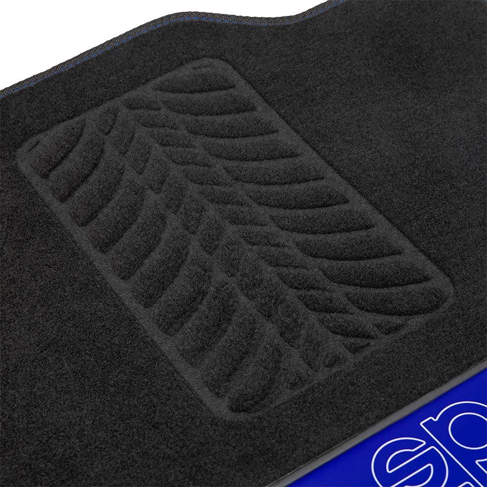 Sparco F510 Schwarz/Blauer Teppich Teppich TEPPICH F510 BLAU, TEPPICH F510 BLAU