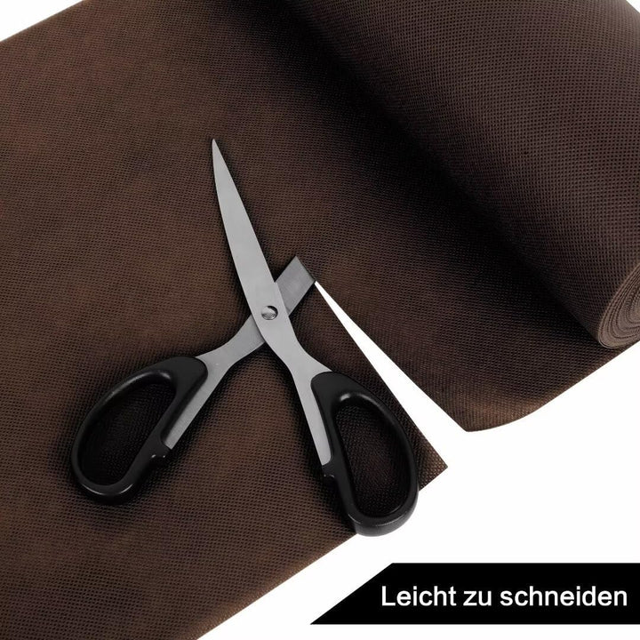 Tischdeckenrolle, 1.18 × 45M, Braun, Einweg Vlies Stoffähnlich Tischdecke Rolle, Meterware Tischtuch