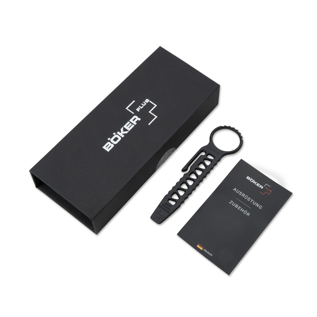 BÖKER PLUS® Tango Bar Mini EDC Hebel-Werkzeug - D2 EDC Schlüsselanhänger mit Clip - Crow-Bar EDC Too