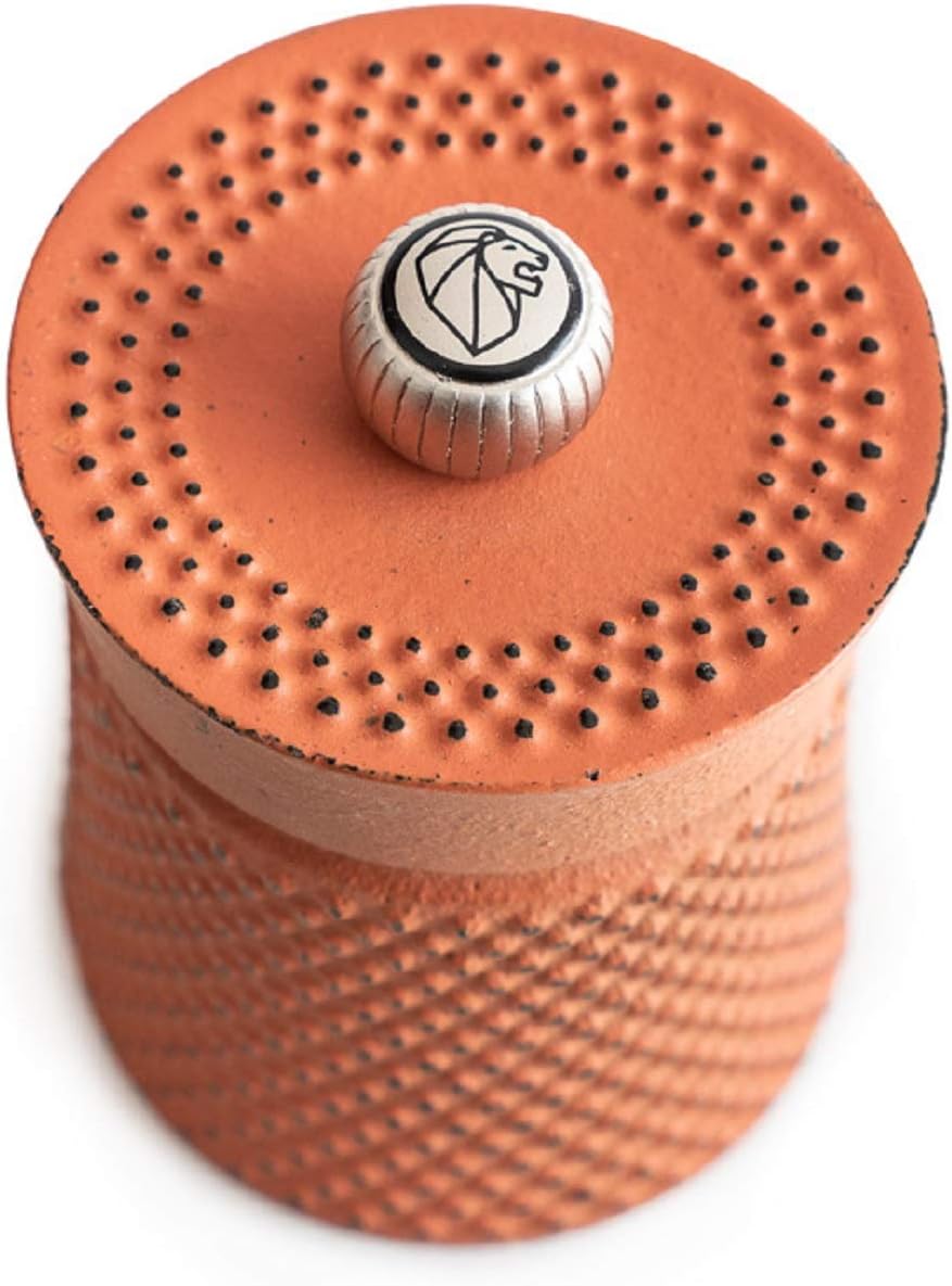 Peugeot Bali Fonte Manuelle Pfeffermühle, Klassische Mahlgradeinstellung, Höhe: 8 cm, Gusseisen, Ora