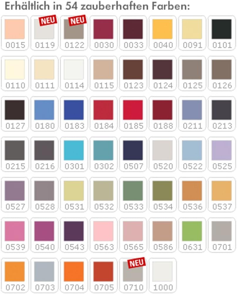 Bella-Donna Bella-Donna Jersey Spannbettlaken, 0114 wollweiss, 140 cm x 200 cm