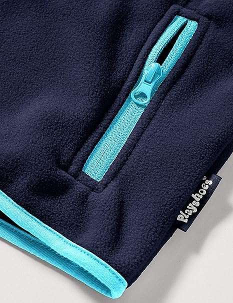 Playshoes Unisex Kinder Fleece Weste Outdoor-Oberteil 74 Marine, 74 Marine