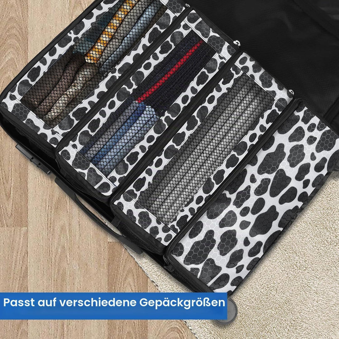 Koffer-Organizer, Reisegepäck-Organizer, tragbar, hängende Reiseregale, zusammenklappbar, zum Aufhän