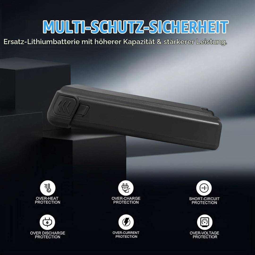 Akku für Bissell PowerClean Staubsauger, Kompatibel mit PowerClean FurGuard 4091N, FurFinder 4089N,e