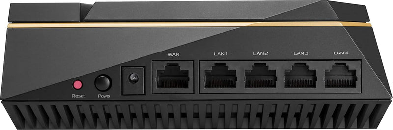 Asus Ai Mesh WLAN System (RT-AX92U, 2in1 Set, WiFi 6 für Mesh-Backbone, WiFi 1-5 für Client-Verbindu