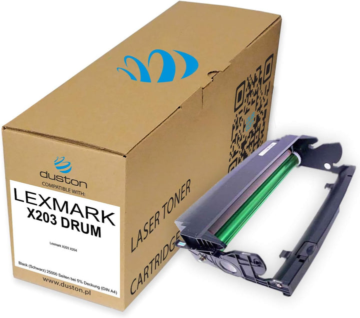 X203 Drum, X203H22G Duston Trommel kompatibel zu Lexmark X203 X204