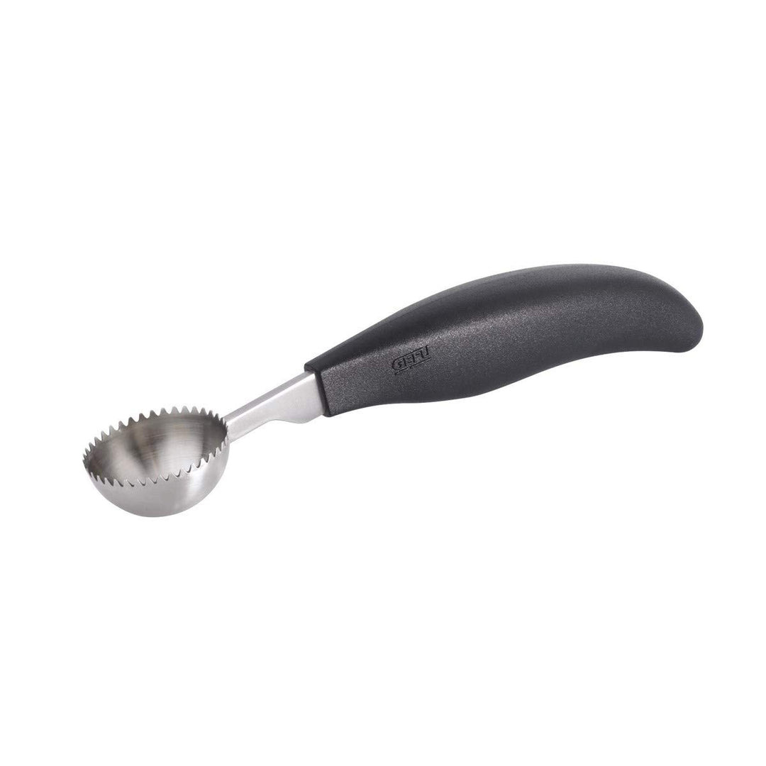 GEFU Kugelausstecher BOCELI gross Ø 3 cm zum Formen von Obst Gemüse Butter mit Zahnkranz und ergonom