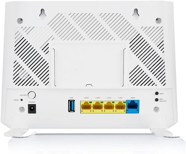 Zyxel WiFi 6 AX1800 Dual-Band Wireless Router | 1.1200 MBit/s 5GHz | 600 2, 4GHz, EasyMesh | Einfach