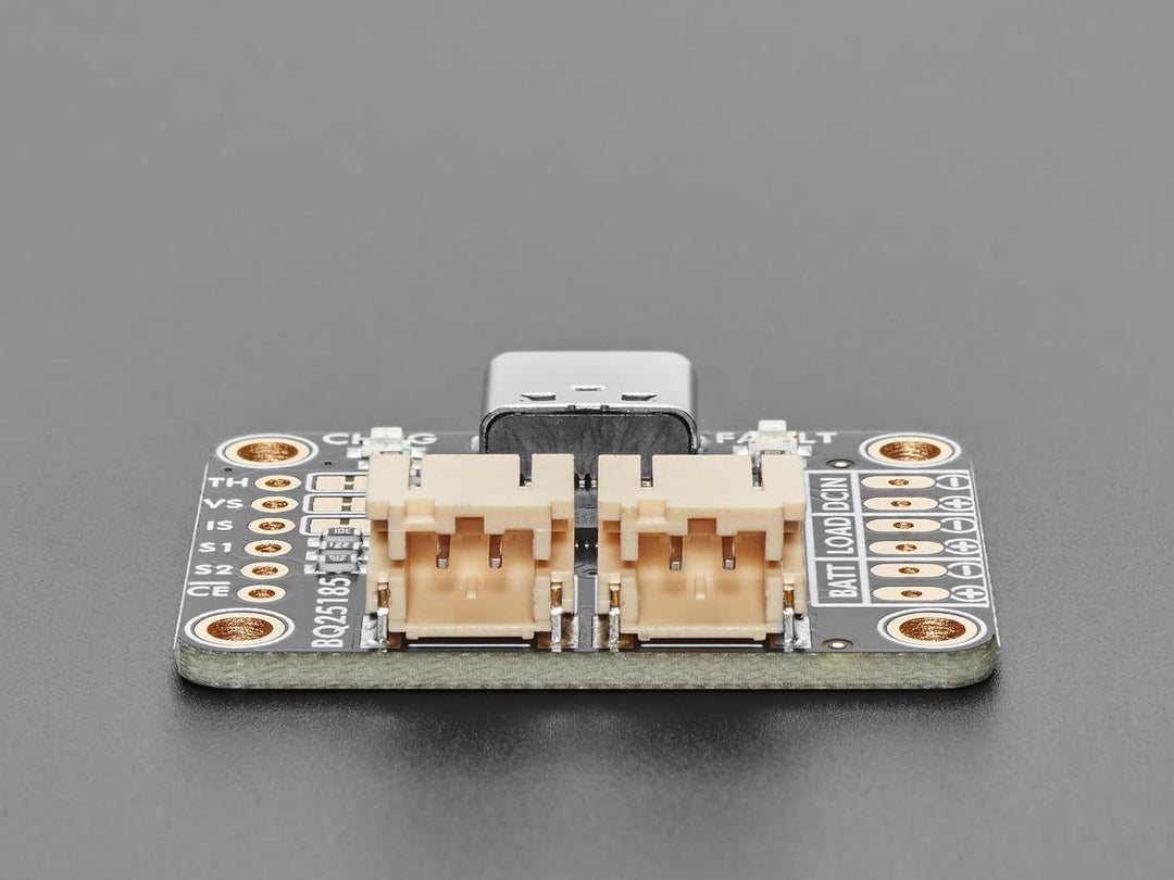 Adafruit bq25185 USB/DC/Solar Lithium-Ionen/Polymer Lademodul, 6091