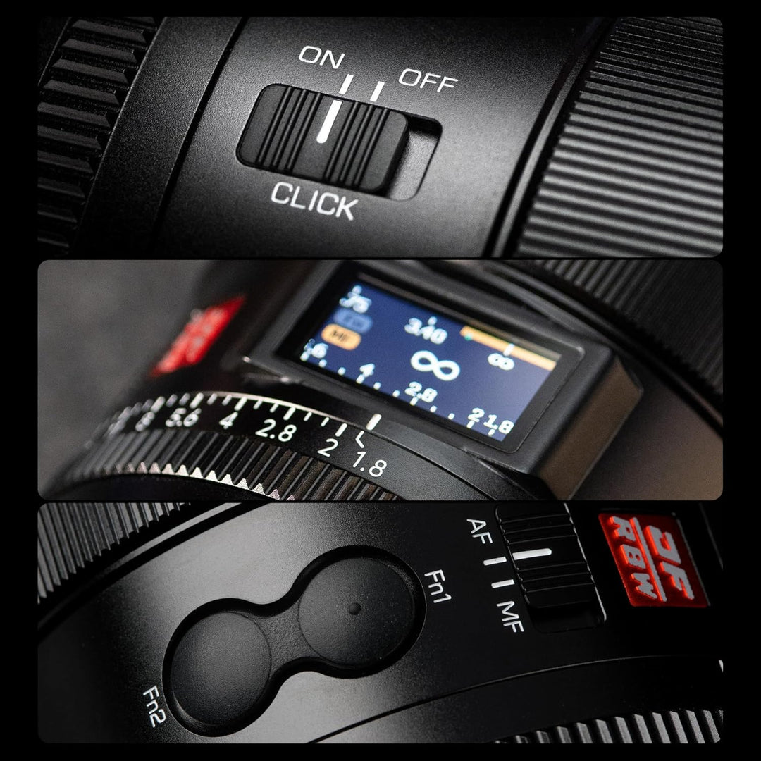 VILTROX AF 16mm F1.8 Vollformat-Objektiv für Nikon Z-Mount, Auto Focus 16mm F/1.8 Z Weitwinkelobjekt