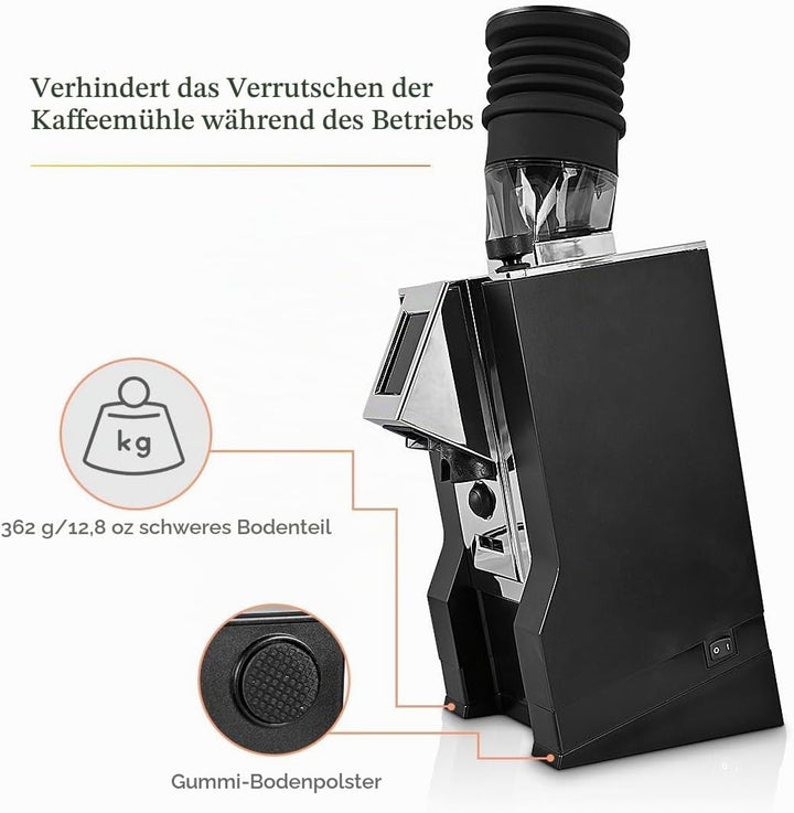 CAFEMASY Neigungsständer mit Tablett, kompatibel mit Eureka Mignon Mahlwerk, langlebiger geneigter B
