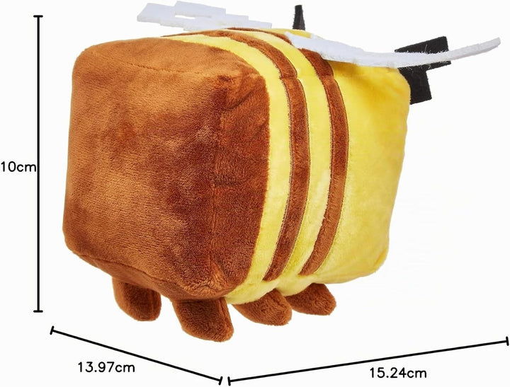 Mattel Minecraft Plüschfigur, ca. 21 cm, weich, Geschenk zum Sammeln für Fans ab 3 Jahren HBN41, 8-i