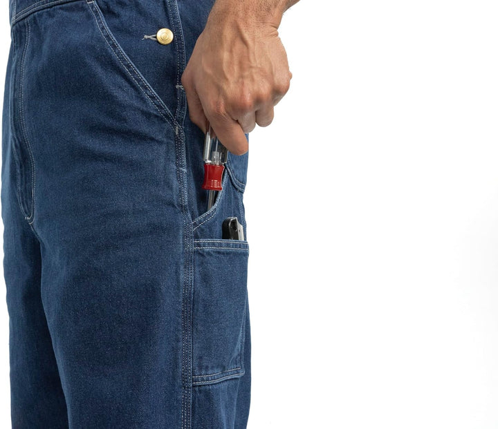Carhartt Herren Loose Fit Denim Bib Overall Latzhose 30W / 30L Darkstone, 30W / 30L Darkstone