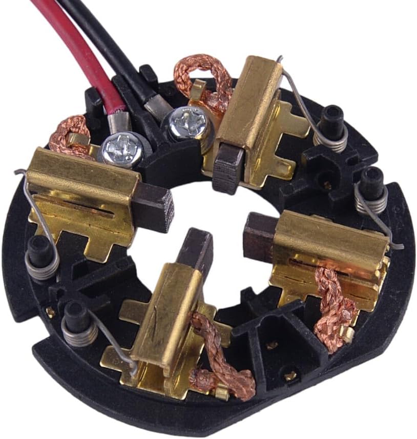 Trade-Shop Motorkohlen-Halter/Kohlebürsten-Halter inkl. 4 Kohlen kompatibel mit AEG/Milwaukee 18V El