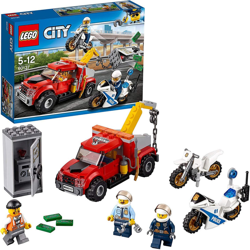 LEGO City 60137 - Abschleppwagen auf Abwegen Single, Single