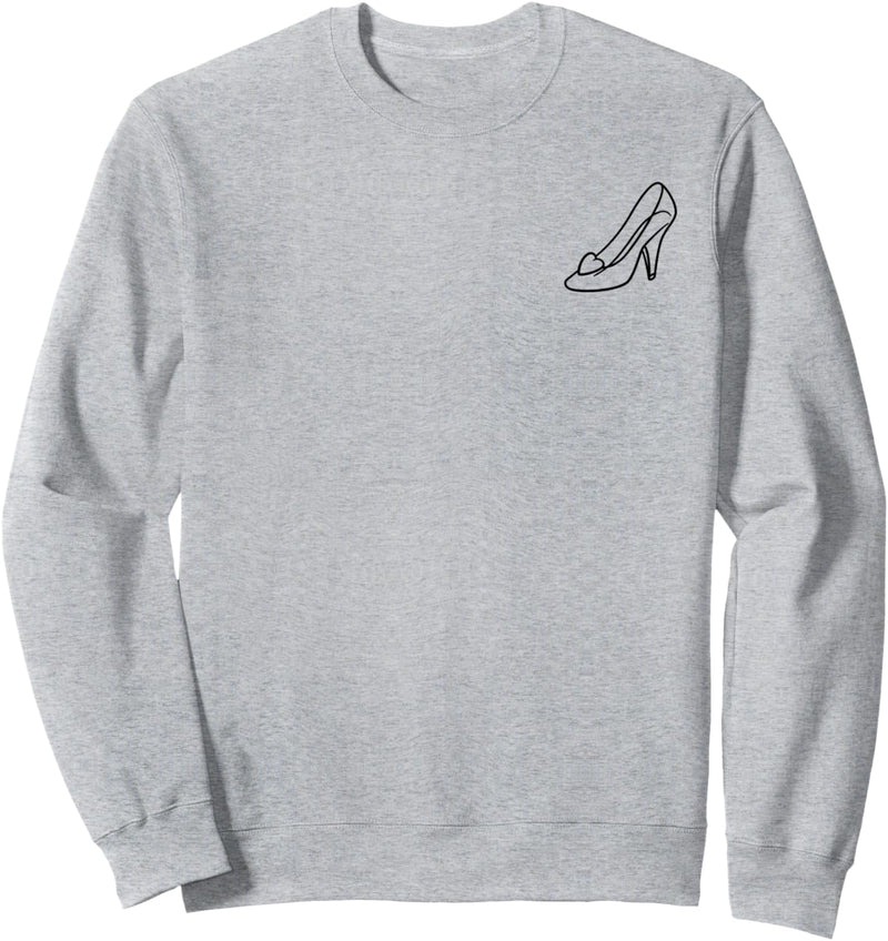 Disney Cinderella Glass Slipper Outline Sweatshirt