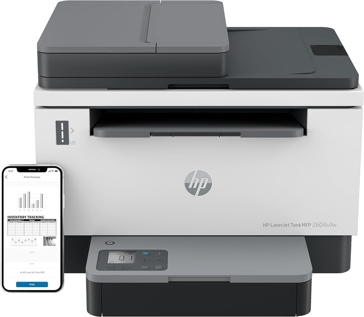 HP Laserjet Tank 2604sdw Laserdrucker und Scanner mit Ethernet, Automatic Duplex Printing, HP Smart