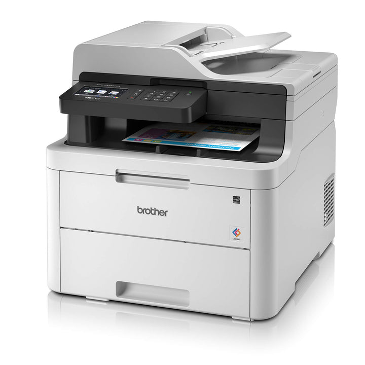 Brother MFC-L3730CDN Kompaktes 4-in-1 Farb-Multifunktionsgerät (18 Seiten/Min.) weiss 18 Seiten/Min.