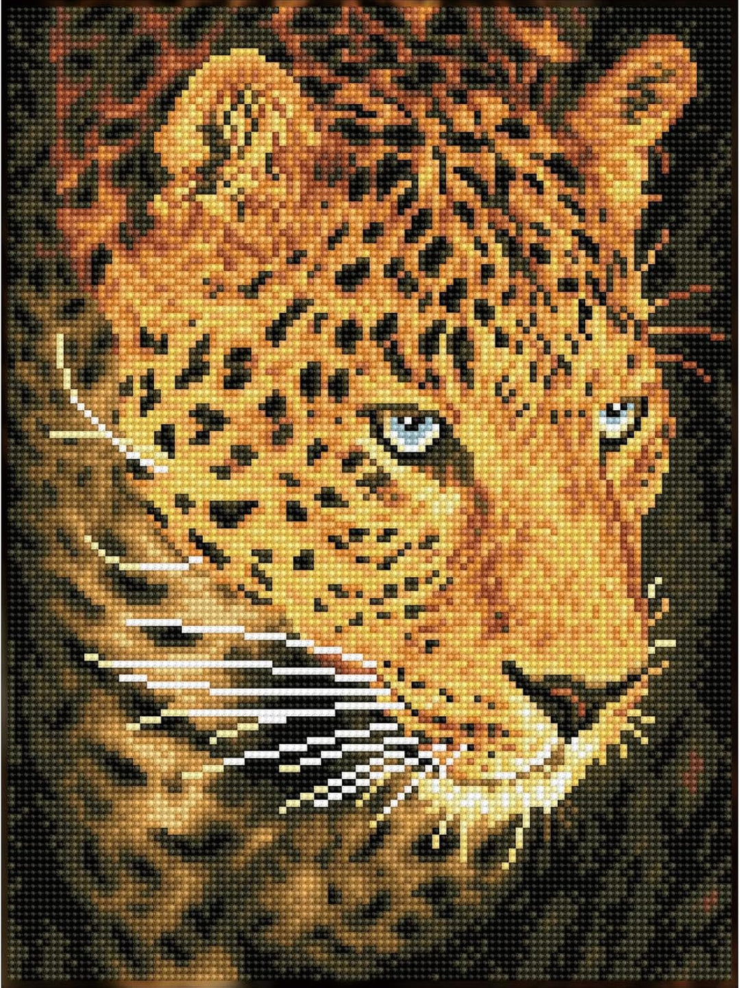 Diamond Dotz Simply Dotz Diamond Art Kit 11.8"X15.7"-Leopard Portrait