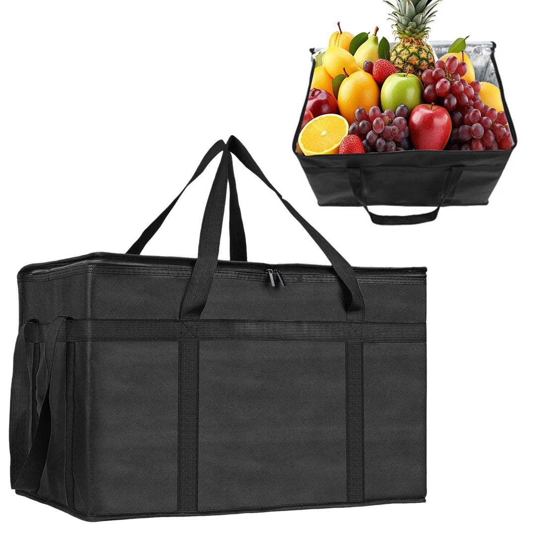 XXXL Isolierkühltasche Oxford-Stoff, extra gross wasserdicht Spritzwasserschutz zusammenklappbar Sta