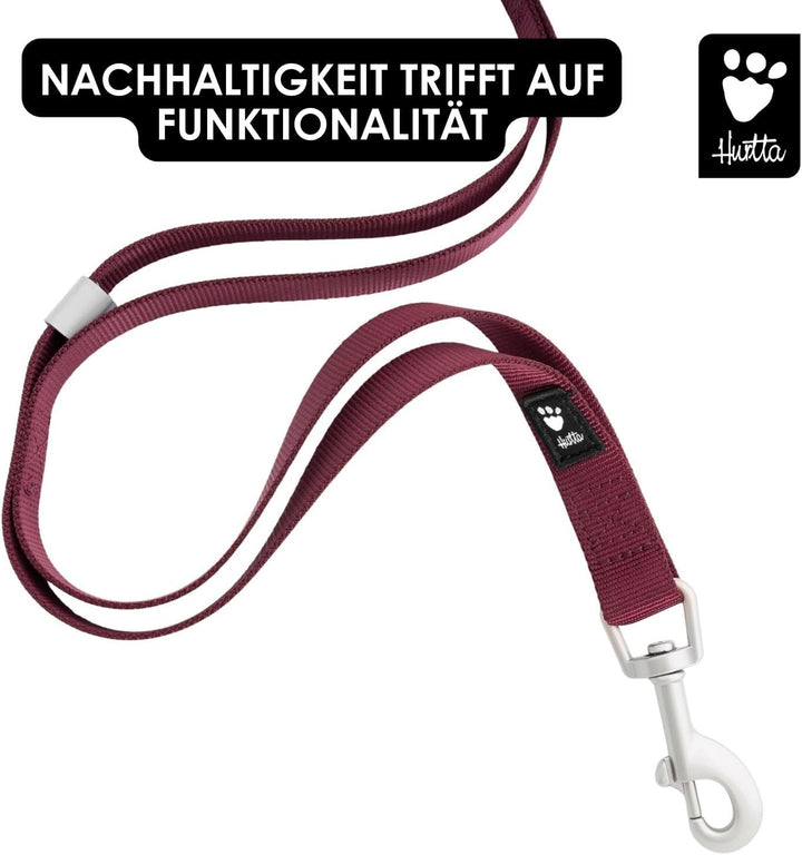 Hurtta Weekend Warrior Standard Leine (Eggplant, Liila, 180cm*20mm) eggplant, Liila 180cm*20mm, eggp